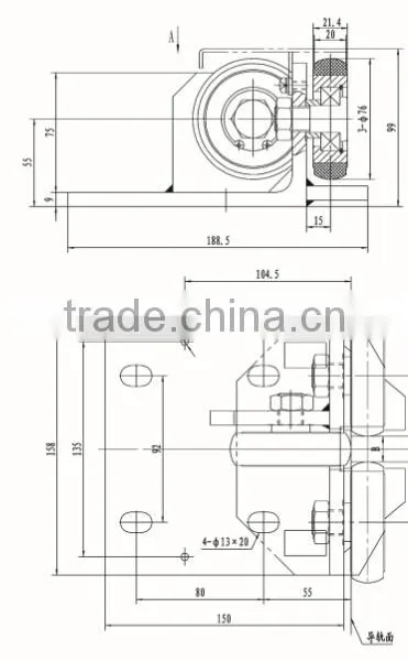 Elevator Rolling Guide Shoe for Counterweight photo-2