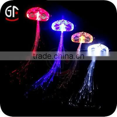 Wedding Decoration Colorful Free Samle Led Hair Fiber Braid With Top Quality