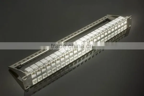 Network Solution 1U 48 Port Unshielded Snap-In Type Patch Panel photo-4