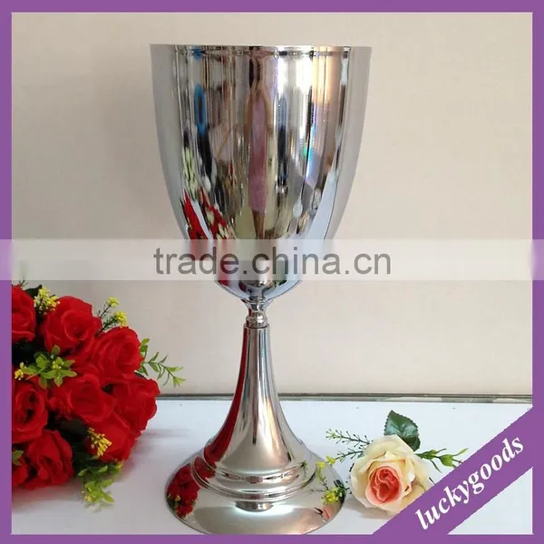 LDJ543 Short Silver Metal Flower Arrangement Stands