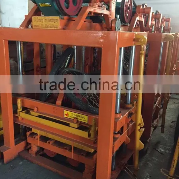 Vibrate Electric Concrete Brick Moulding Machine QTJ4-40 photo-3