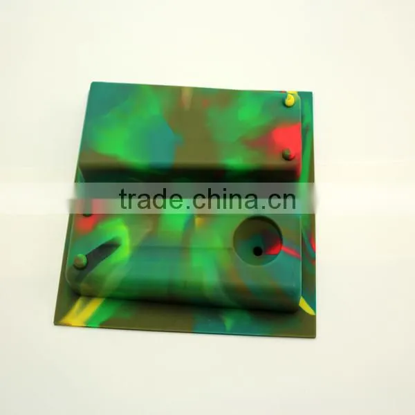 CNC Eco-friendly Camouflage Color Ice Mold Silicone Ice Cube Tray photo-2