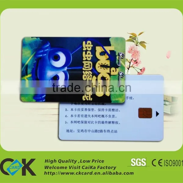 Customized Printing Plastic Contact ic Card With Sle5542 Chip photo-4