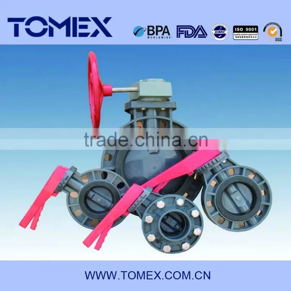 Cheapest PVC Butterfly Valve With Plastic Handles Butterfly Valve