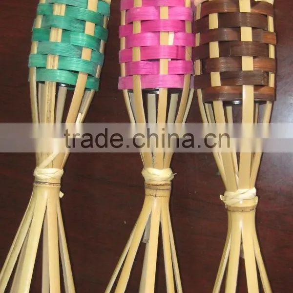 Garden Bamboo Torch/bamboo Tiki Torch/garden Torch photo-2