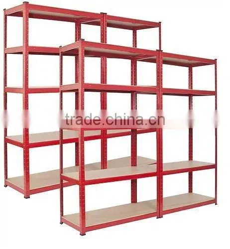 Boltless Rivet 5 Tier Metal DIY Storage Shelves photo-4