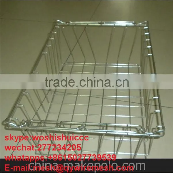 Plain Woven 304 316 Stainless Steel Wire Mesh Kitchen Cooking Basket photo-4