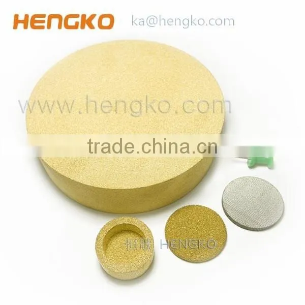 High Temperature AlloyPowder Sintered Metal Microporous Filters photo-4