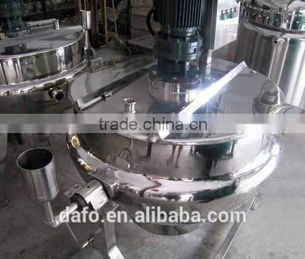 Tilting Type Double Steam Jacketed Kettle With Agitator photo-2
