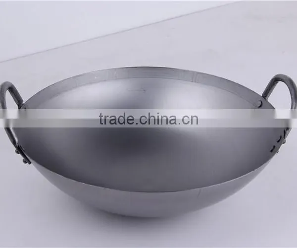 FDA LFGB Certificate Carbon Steel Induction Wok Price photo-3
