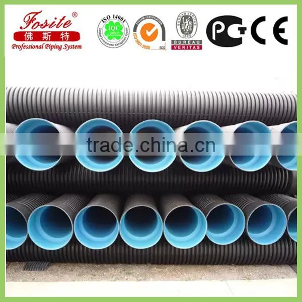 HDPE Perforated Corrugated Pipe High Quality Good Price Large Diameter photo-4