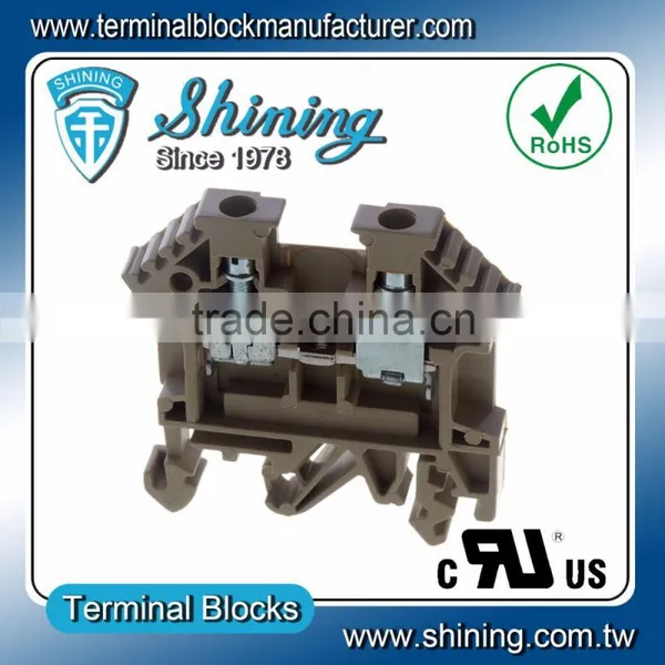 TF-4 Euro Type 600V 35A Screw Clamp 4mm Din Barrier Strip photo-3