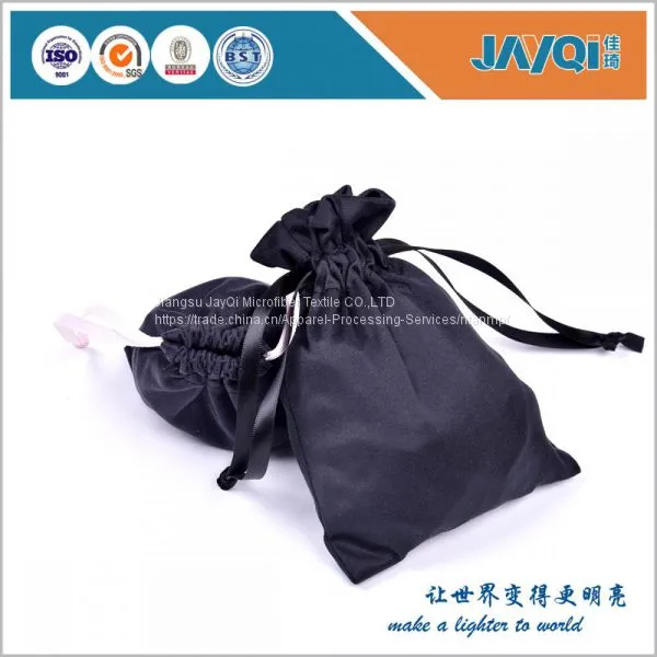 Custom Logo Black Microfier Soft Sunglasses Pouch photo-4