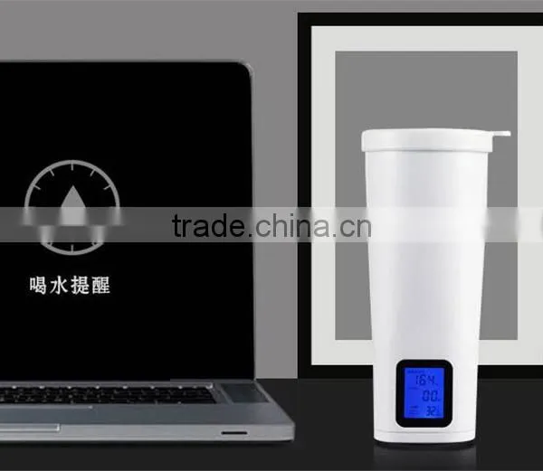 The Music of the Smart Glass USB Stainless Steel Automatic Reminding Thermal Insulation Cup Intelligent Display Glass photo-2