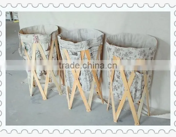 2014 Cheap New Design Foldable Laundry Basket for Household Use Wholesale photo-3
