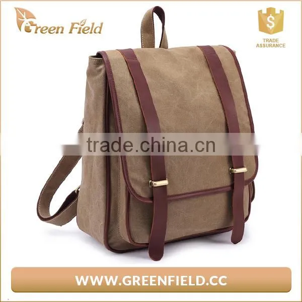 Laptop Backpack Durable Girls Canvas School Bacpack Business Backpack photo-4