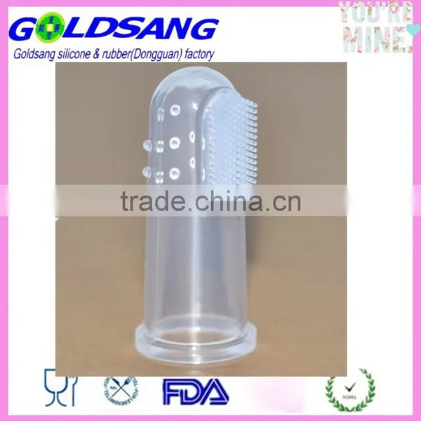 Baby Buddy Infant Finger Tooth Gum Brush Silicone Toothbrush photo-2