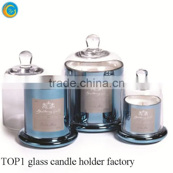 14oz Mercury Glass Cloche Bell Jars Wedding Home Deco photo-4