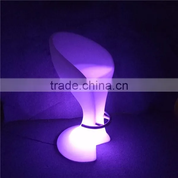 Best Selling Products in Philippines Modern Seat Confortable LED Glowing High Bar Stools photo-5