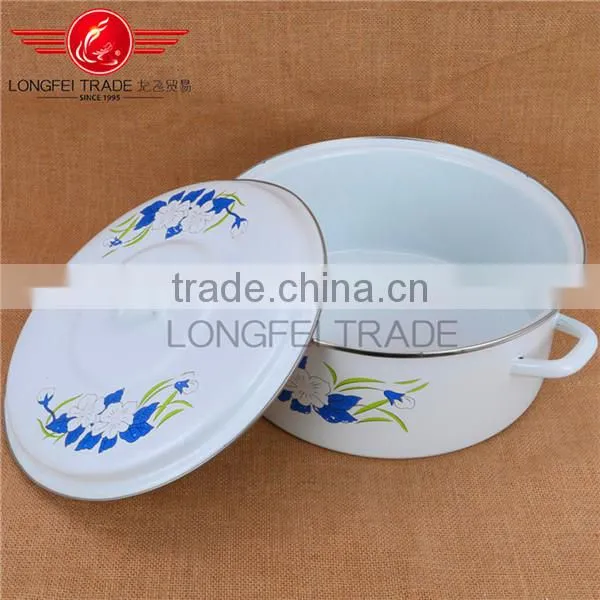 Enamel / Ceramic Industrial Cooking Pot/ Stew Pot Set photo-3