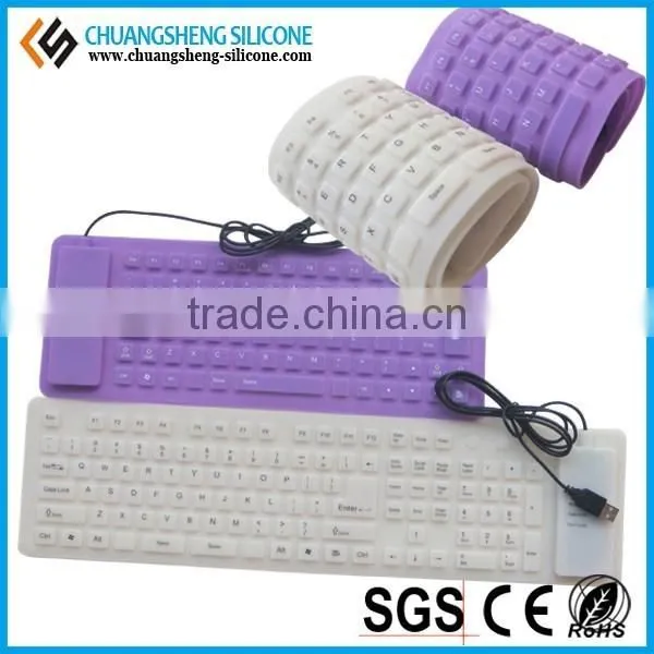 Laptop Keyboard Silicone Skin Wireless Silicone Keyboard photo-4