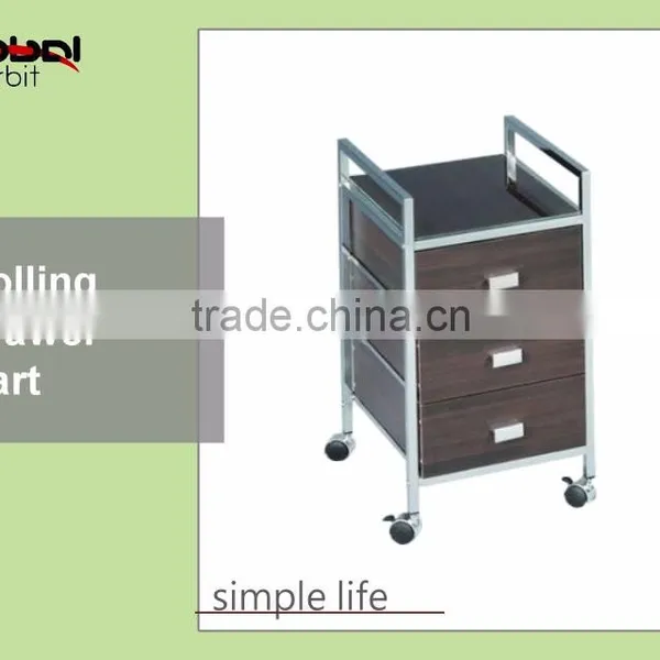 Sort Bin Organizer Storage Sturdy Shelf MDF Lightweight Medical 5 Drawers Rolling Carts photo-3