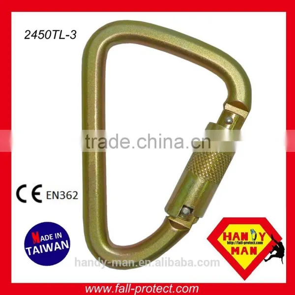 2448TL CE EN362 Steel Safety Carabiner photo-5