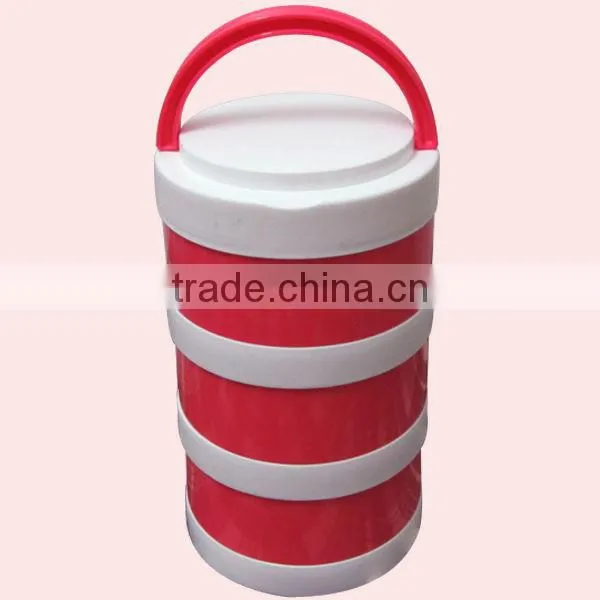 Wholesale Tin Plastic Lunch Box 3 Compartment photo-2
