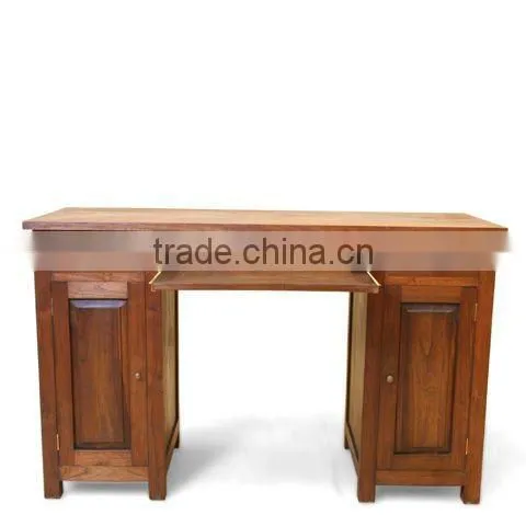 Computer Desk Solid Teak Wood