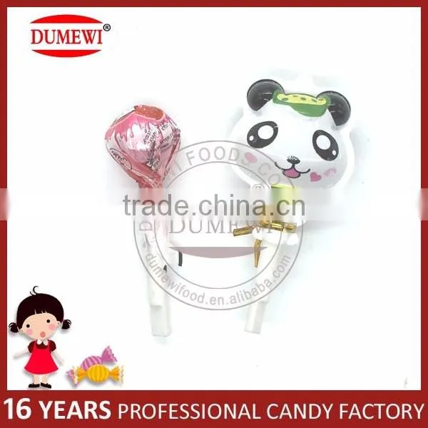 Lovely Animal Shape Lollipops Candy With Funny Pen Cap Toy photo-3