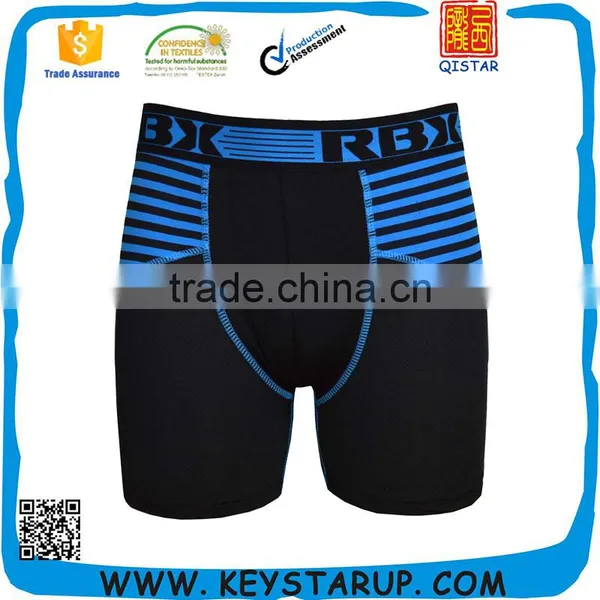 Fashion Stripe Comfortable Seamless Underwear Men's Boxer
