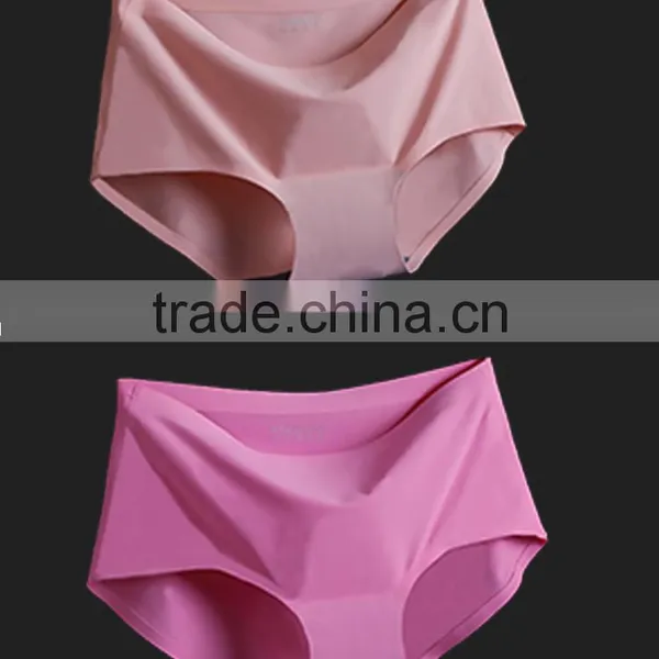 Custom Made Cheap Womens Seamless Panties,sexy Mature Ladies Briefs photo-2