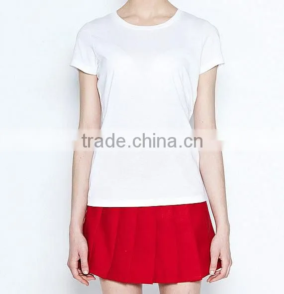 Basic Blank Cotton T-shirt for Women photo-5