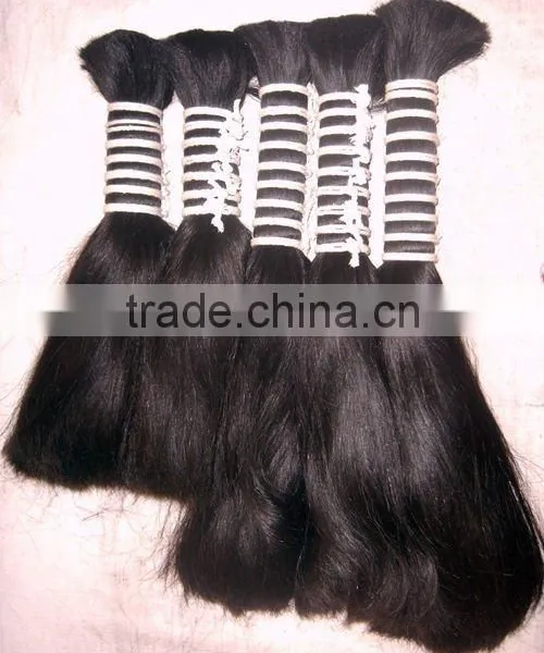 Wholesale Double-drawn Human Hair Bulk