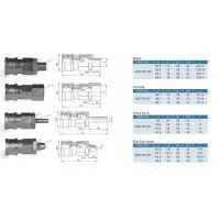 QKD153 Carbon Steel Single Shut-off Pneumatic Coupler photo-2