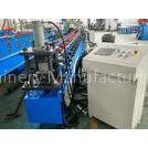 Hydraulic Punching C Channel Cold Roll Forming Machine 3 Ton Manual Decoiler