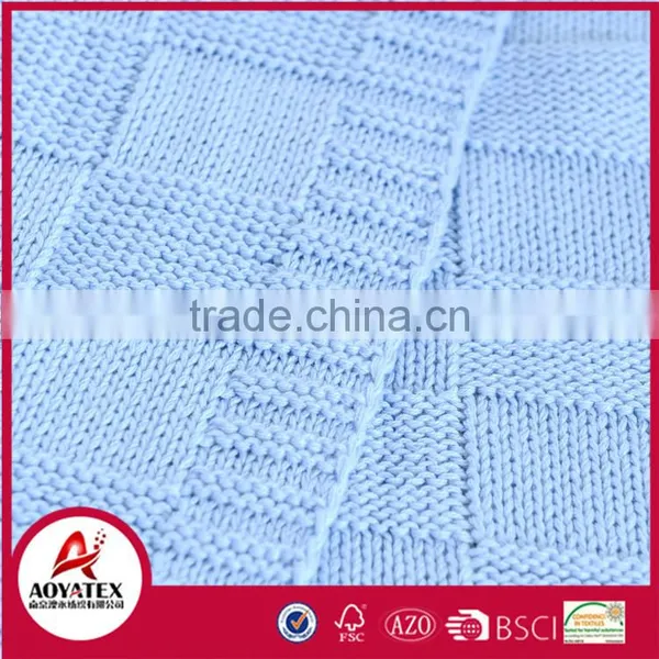 30"*60" Plain Newborn Baby Summer Blanket 100% Cotton Baby Blanket photo-5