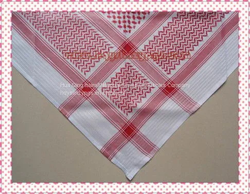 Arabian Mercerized Cotton Turban / Arab Scarf / Arabia Pure Cotton Jacquard Kerchief / Arabian Shemagh / Muslim Hijab Scarf photo-4