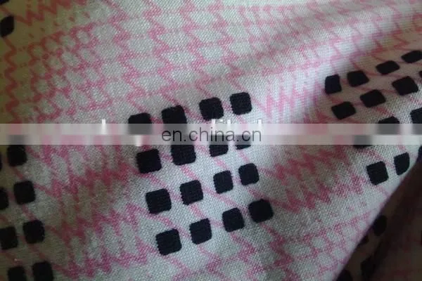 Shaoxing Winfar Fashionable Knitting Rayon Spandex Gird Print Lycra Fabric photo-3