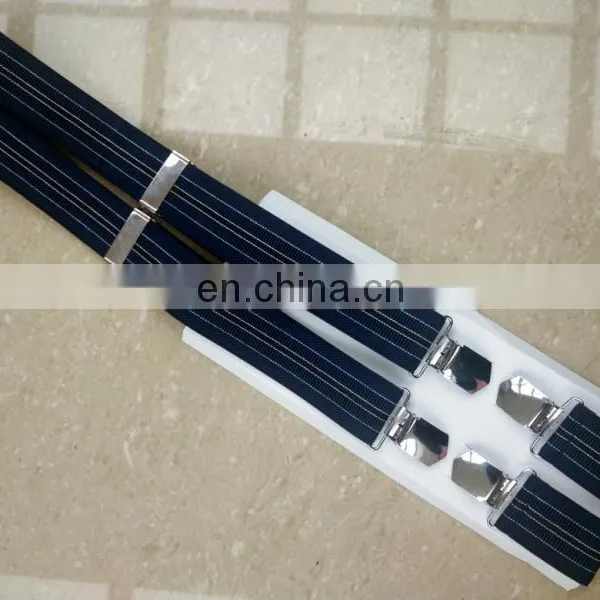 Germany and UK Customer Design High Quality Heavy Clips Men Suspenders Pants Suspenders photo-2
