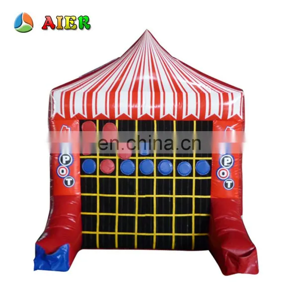 high quality inflatable sport games / inflatable sport equipment Spot& Tic Tac Toe for adult