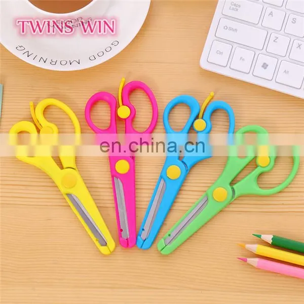  china 2018 Hot Sale children's small safety Assort Color stainless steel scissors With Best Price