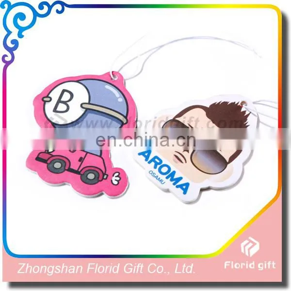 Custom Shape Label Printing Paper Hanging Car Air Freshener photo-5