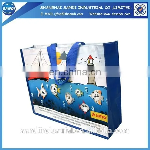 LOGO Printed Plastic Shipping Woven Bag photo-4