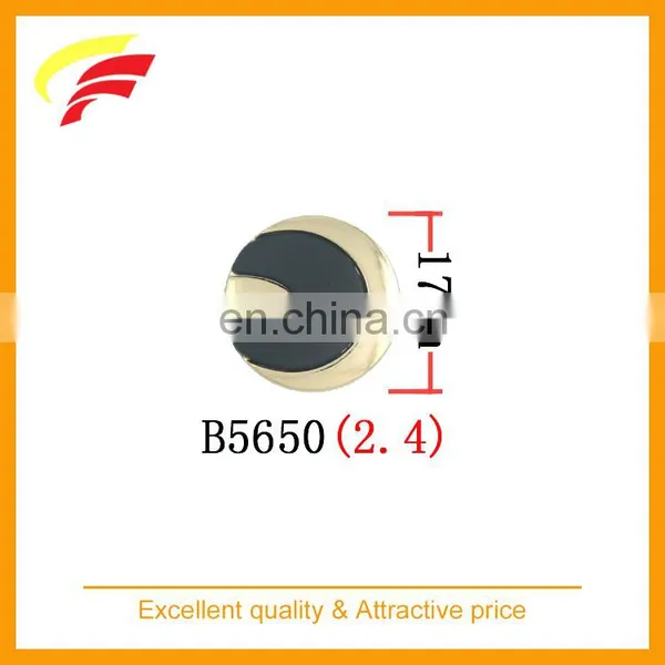 17mm Two Parts Zinc Alloy Zamak Hand Snap Button for Men's Suit