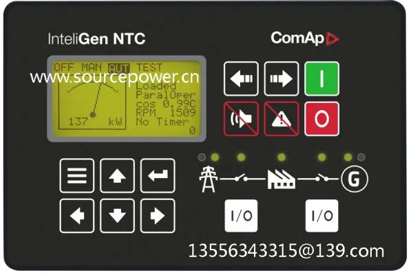 InteliNano NT MRS 3 IN-NT MRS 3 Gen-set Controller for Prime Power Applications With 3 Phase Voltage & Current Measurement photo-4