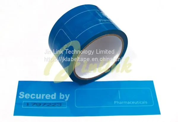 Tamper Evident Security Tape With Sequential Number and Perforation,Tamper Proof Security Tape,package Tape