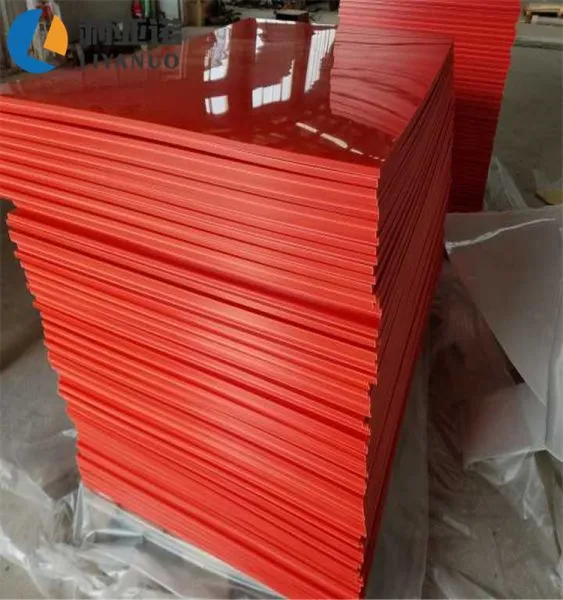 Red/green/yellow/white/black UHMW-PE Sheet Wear Resistance HDPE Sheet photo-3