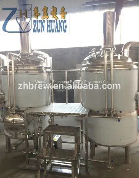 Hot Sell 500L Stainless Steel Beer Brewing Equipment for Micro Brewery photo-4