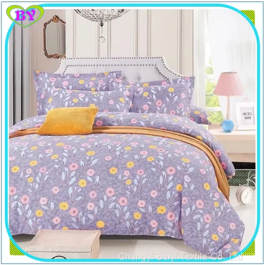 100% Polyester Mattress Fabric Printed Brushed Fabric for Bedding/home Textile photo-5